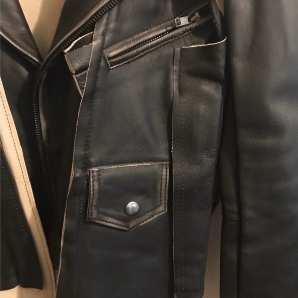 H&M x Margiela leather jacket - Picture 3 of 8